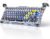GravaStar Mercury K1 Pro Wireless Mechanical Gaming Keyboard, 75% Layout RGB Custom Keyboard, Hot-Swappable Linear Switches – Aluminum Alloy, Interstellar Silver Brushed Metal Look